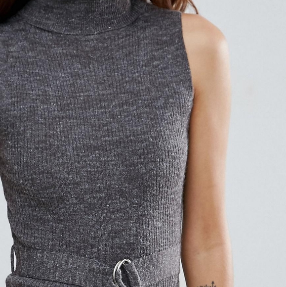 A/X Paris Turtleneck Mini Bodycon Dress - Picture 2 of 4